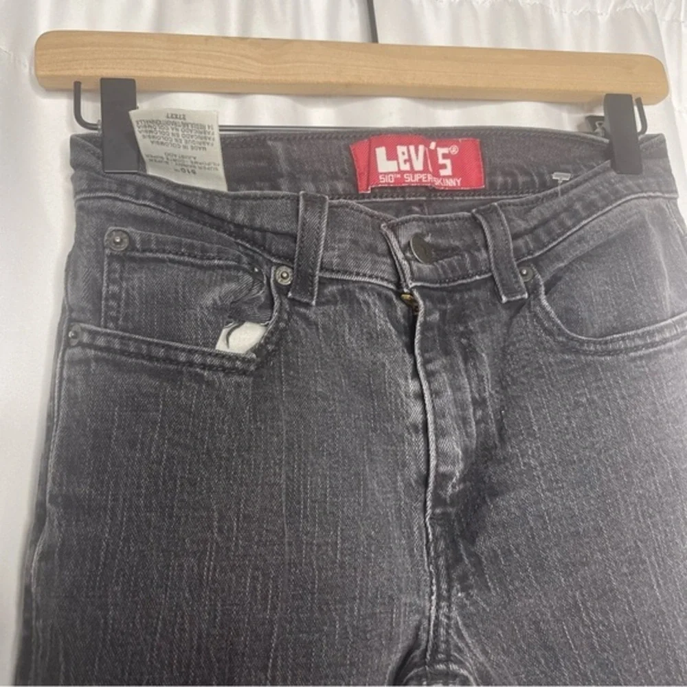 Levi’s 510 super skinny mens jeans 27x27